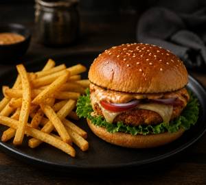Burger + French Fries