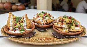 Mini Chaat Platter