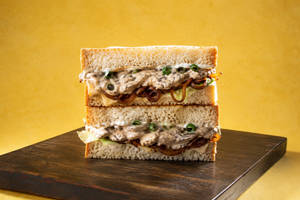 Mushroom Melt Sando