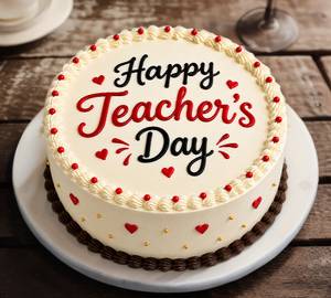 Happy Teacher’s Day Cake ( Butterscotch 500 grams)