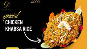 Chicken Kabsa Rice