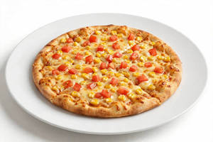 Tomato & Corn Pizza