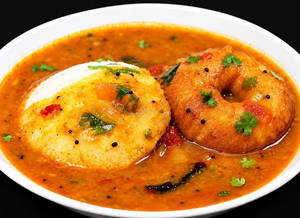 2 Idli 1 Wada [Sambar Mix]