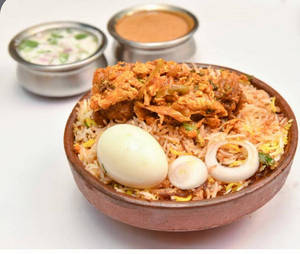 Avakai Chicken Dum Biryani