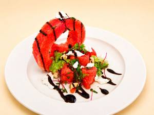 Minted Melon Feta Salad