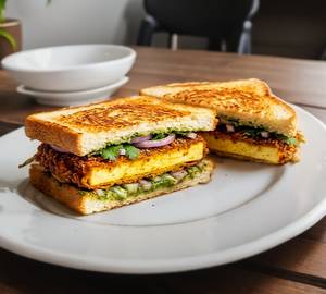 Grilled paneer sandwich