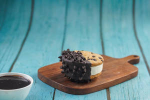 Choco Chip Cookie Ice Cream Sandwich