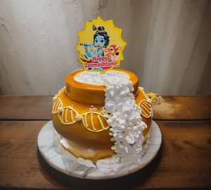 🎂 Janmashtami Matki Cake (500 Gm)