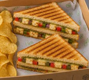 Games Bond Special Veg Grilled Paneer Sandwich