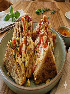 Cafe's Special Vegetable Sandwich