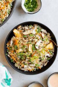 Mashroom fried rice