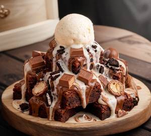 Choco loaded brownie