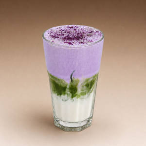Ube Iced Matcha
