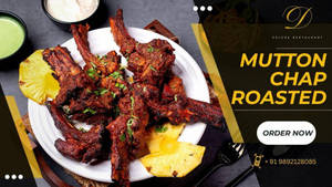 Mutton Chaap Roasterd