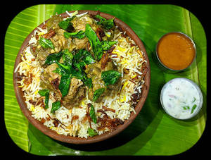 Gongura Chicken Dry Dum Biryani