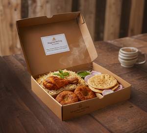 Chicken Biryani Chicken Kabab 2 Paratha Raita