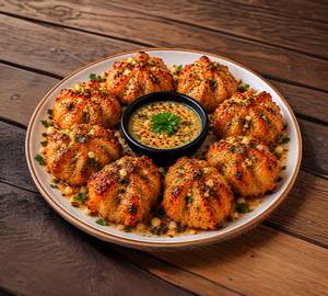 Butter Garlic Chicken Momos
