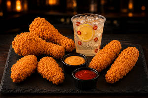 [8 Pieces] Ufo All-In-One Fried Chicken Bucket