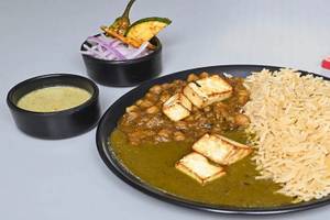 Palak Paneer Chole Rice