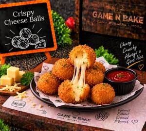 Crispy Melted Cheese Balls (6 Pcs)