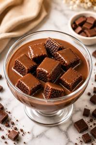 Milk Chocolate Puddle Cake