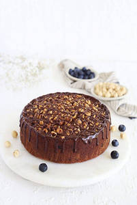 500g Hazelnut Blueberry Cake