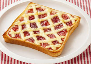 Jam Cheese Mayo Toast