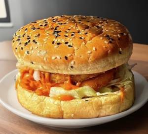 Makhani Blast Cheese Burger