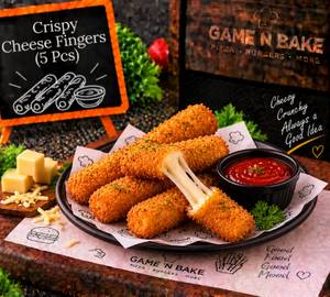 Crispy Mozzarella Cheese Fingers (5 Pcs)