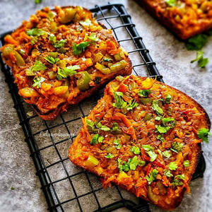 Schezwan Masala Toast