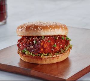 Korian Spicy Fried Chicken Burger