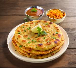 Green Chilli Paratha