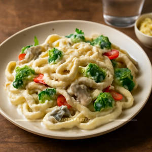 Alfredo Veg Pasta