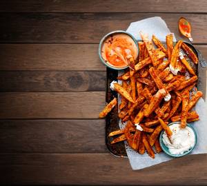 Peri- Peri French Fries + Ketchup + Dip