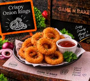 Golden Crispy Onion Rings (Direct & Popular)
