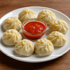 Veg Momos Steamed