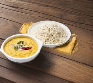 Jeera Rice + Dal Tadka