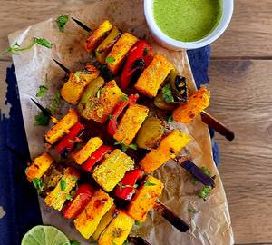 Chargrilled Tandoori Pineapple 8 pc chargrilled Tandoori pineapple 8pcs 