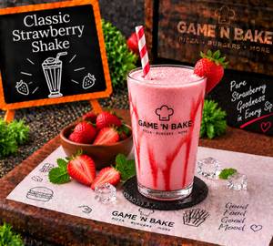Classic Strawberry Blast Shake