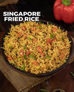 Veg Singapore Fried Rice