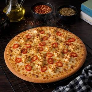 Smoky Paprika Paneer Pizza