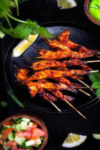 The Queens Shoreline Prawns (jalpari Tandoori Prawn)