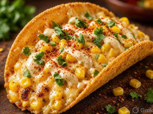 Cheese Corn Tacos