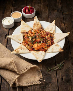 Open Chicken Shawarma