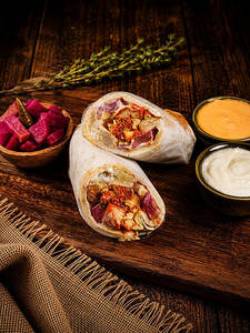 Paneer Shawarma