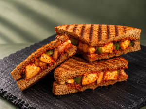 High Protein Paneer Peri Peri Panini
