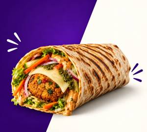 Veg Spicy Garlic Wrap