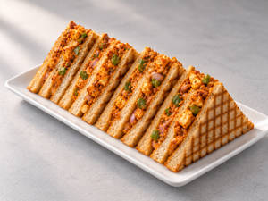 Paneer Peri Peri Club Sandwich