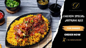 Chicken Special Zafrani Rice