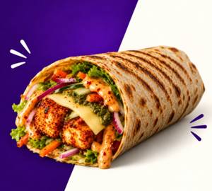 Paneer Harissa Wrap
